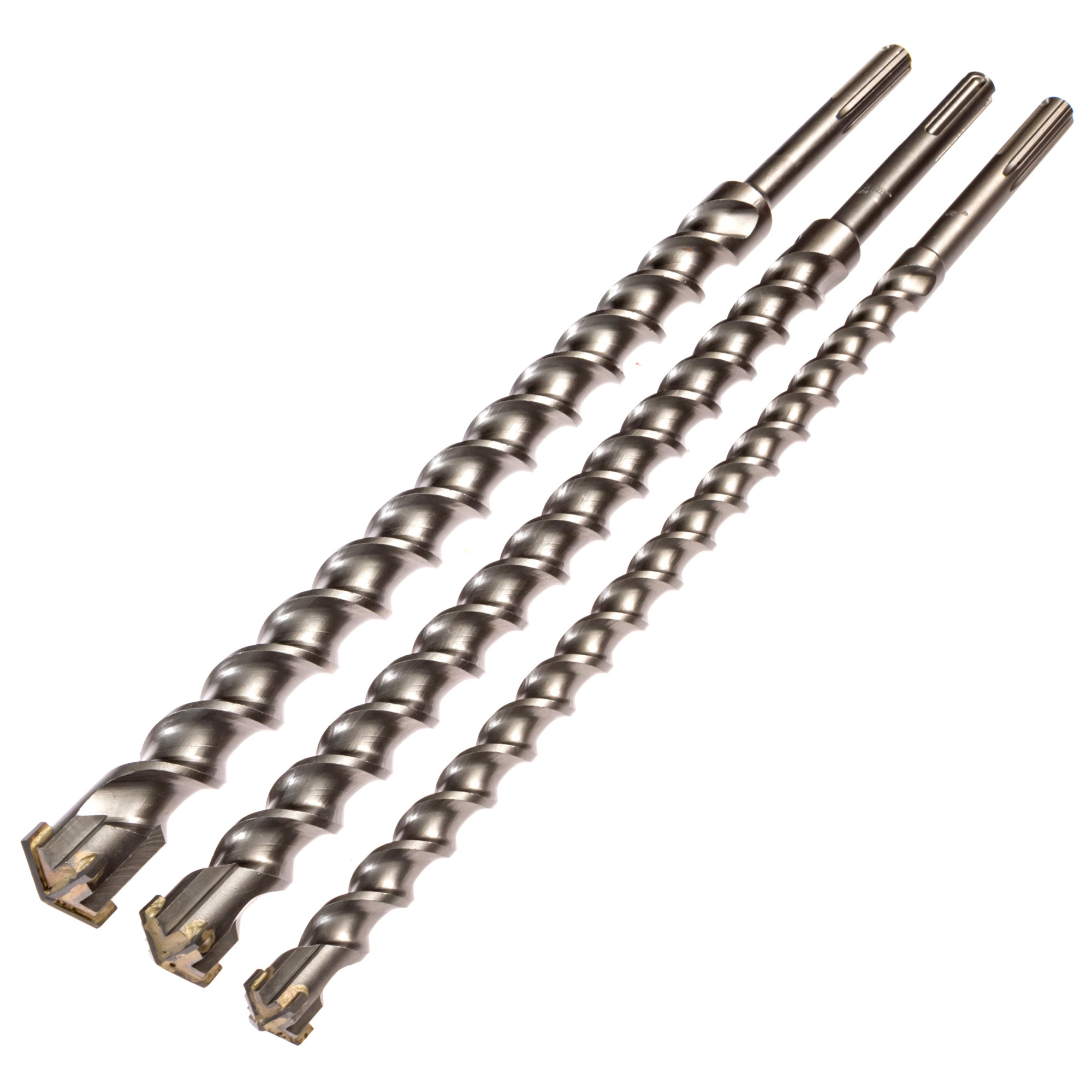KATEYA, Carbide Tipped Bit, SDS Max, 3 Piece Set, Size (SAE) Multiple in, Included (qty.) 3 Model# 3PCTBSDSM
